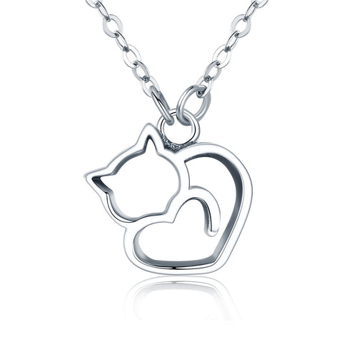 Lovely Cat Exquisite Pendant Necklace